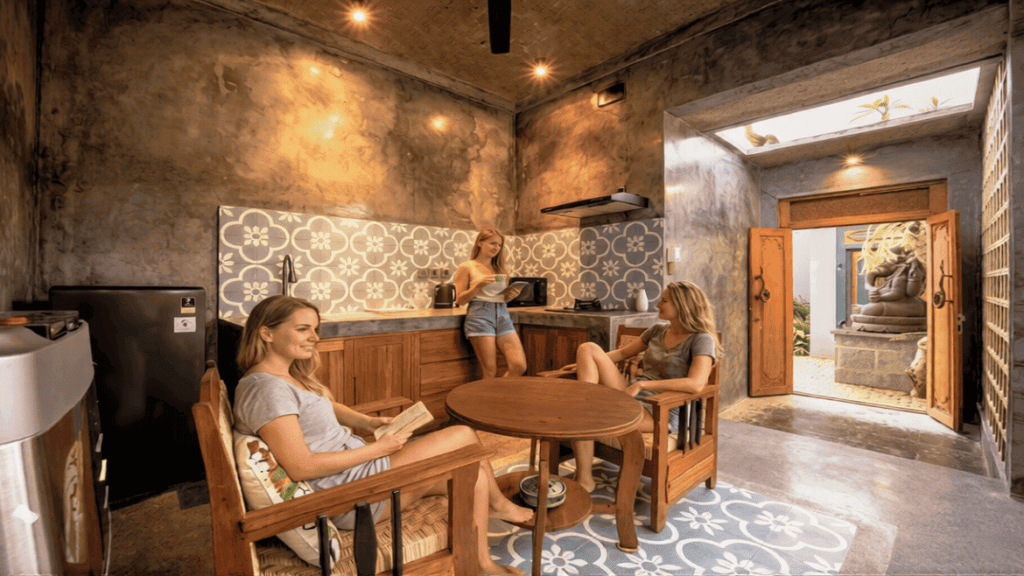 Lanturan Ubud Villas, Oase Tenang dengan Kolam Privat di Ubud